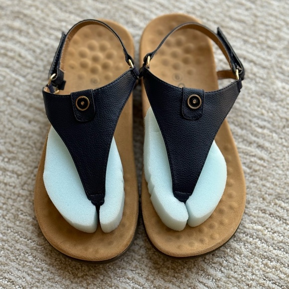 Athlefit |Women’s sandals | Navy Blue | Size 8 - Picture 1 of 10